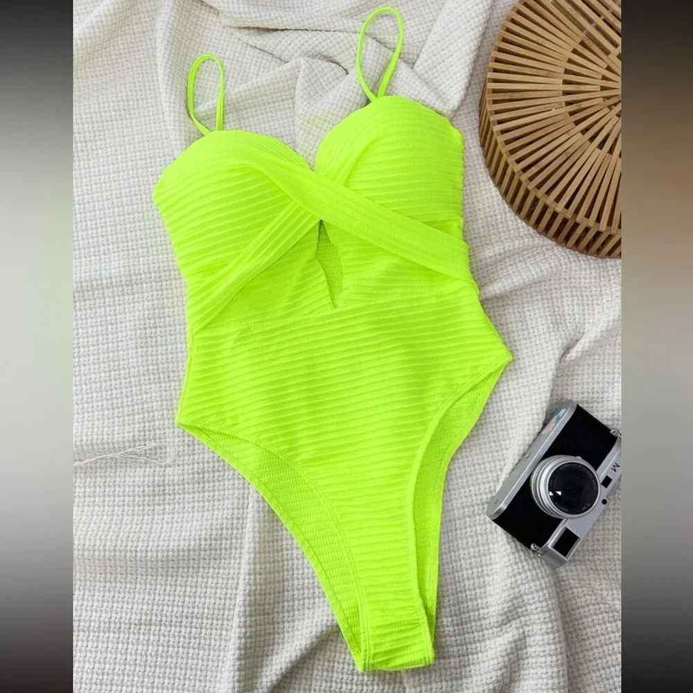 **NEW** Sexy Neon Strappy Swimsuit